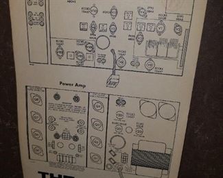 Vintage Fisher Model 690-A stereo cabinet with Gerard turntable, all works. Tubes!