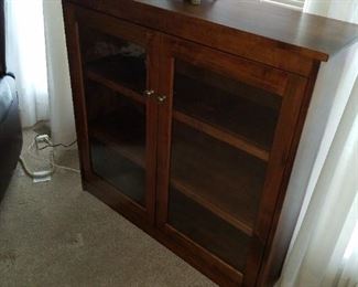 small curio cabinet