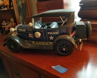 Jim Bean police car decanter