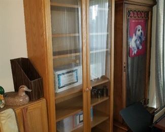 display cabinets and gun cabinet