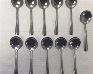 bullion spoons round soup 