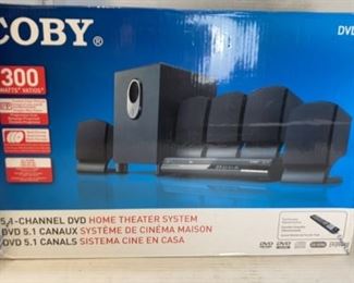 Coby NEW DVD home Theater system