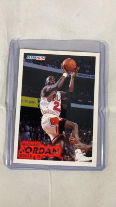 Michael Jordan Basketball trading card