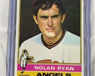 Nolan Ryan baseball Trading Card