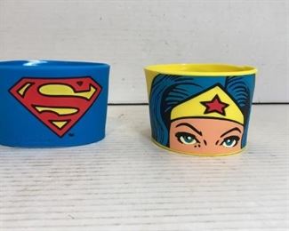 marvel cup warmers wonder woman and superman