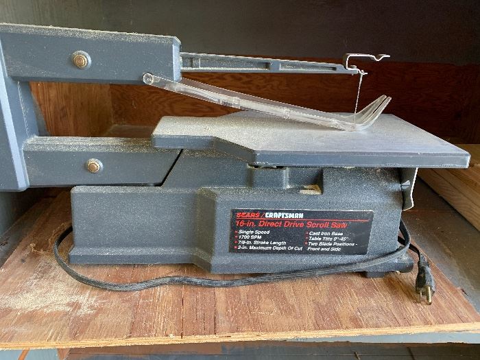 Craftsman scroll saw
