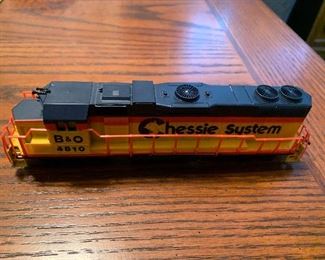 Lifelike train engine