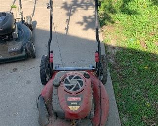 Craftsman gold push mower