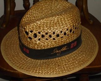 #28 Davy  Allison straw hat
