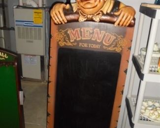 5' tall menu board