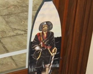 Pirate boat paddel