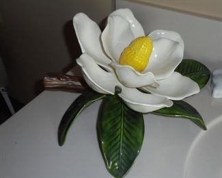 Ceramic Magnolia blossom