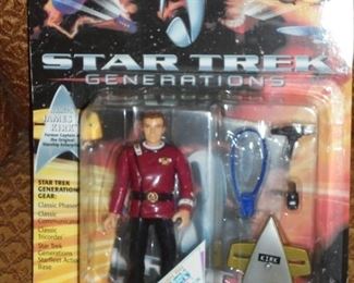 Star Trek Generations: All NEW UN-OPENED: James Kirk