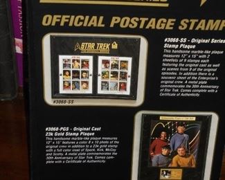 NIB Star Trek - The original series - Official Postage Stamps 1996