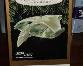 Keepsake ornament Star Trek the Next Generation   Romulan Warbird  1995