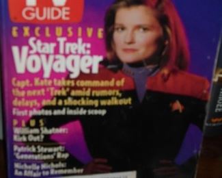 TV Guide magazines: Exclusive Star Trek Voyager Oct 1994 