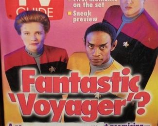 TV Guide magazines: Inside he New 'Star Trek' Fantastic Voyager?  Jan 14-20  1996