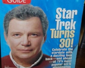 Special collectors series - 4 in series - #1 Star Trek Turns 30! Captain Kirk  all Aug 24-30  1996