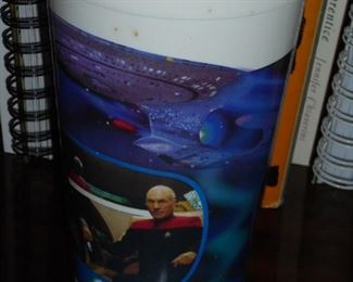 Jack in the Box Star Trek plastic cups