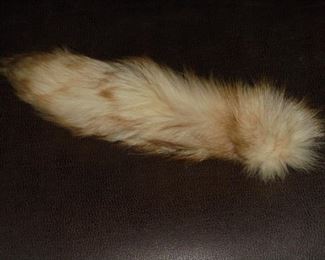 White mink tail