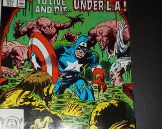 ALL COMIC BOOKS NEW NEVER USED  RARE 1987:  Captain America  May 87 - 329 Marvel