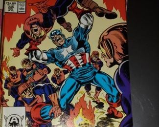 ALL COMIC BOOKS NEW NEVER USED  RARE 1987:  Captain America  Nov 87 - 335  Marvel