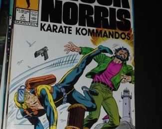 ALL COMIC BOOKS NEW NEVER USED  RARE 1987:  Chuck Norris  July 87 - 4  Star