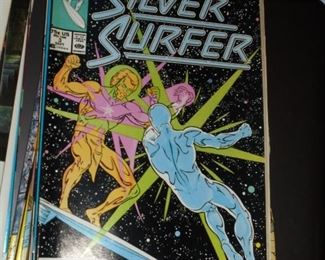 ALL COMIC BOOKS NEW NEVER USED  RARE 1987: 
 Silver Surfer   Sept 87 - 3  Marvel