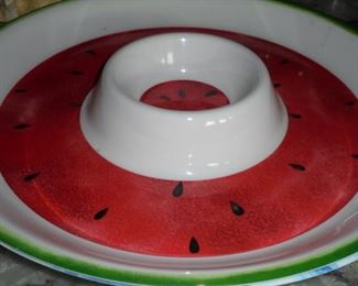 Plastic watermelon tray