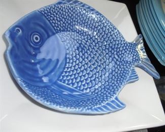 Small ceramic fish bowl