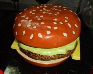 Ceramic hamburger 