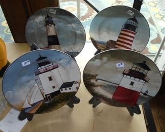 4 Lighthouse plates