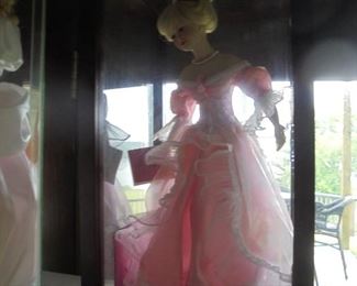 Paradise doll Cinderella w/glass slipper in case 