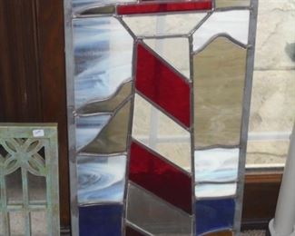Stain glass light house