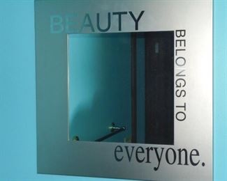 Beauty Belongs to Everyone mirror