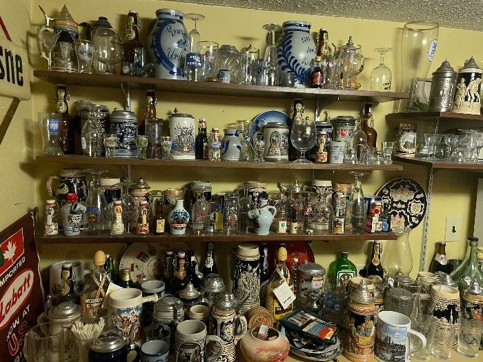 Many steins!