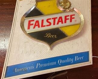 1960’s Falstaff 3D Logo Bar Sign