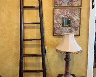 tall wooden blanket ladder ( SOLD)