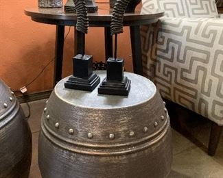 metal drum tables