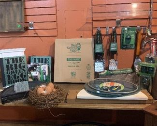 Green egg supplies