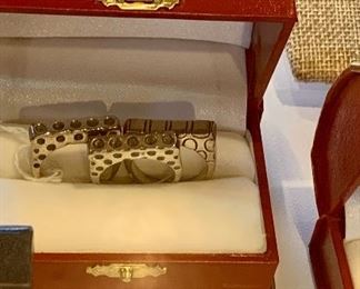 Dian Malouf stacking ring set