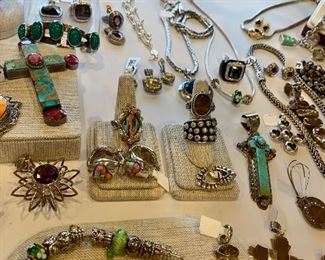 Pandora charm bracelet in the foreground