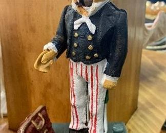 cast iron Uncle Sam Bank