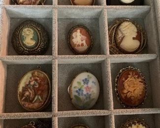 cameo brooches