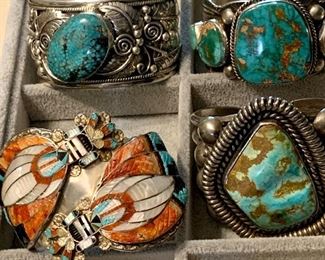 Native American cuff bracelets