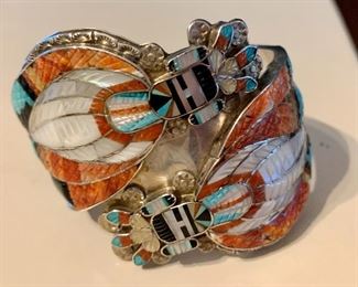 Laguna Zuni bracelet signed