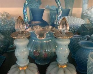 pretty blue Fenton