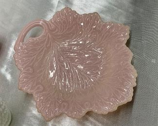 Fenton Leaf dishes