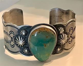 Chimney butte Native American cuff bracelet 