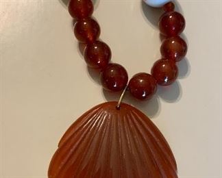 Carnelian necklace